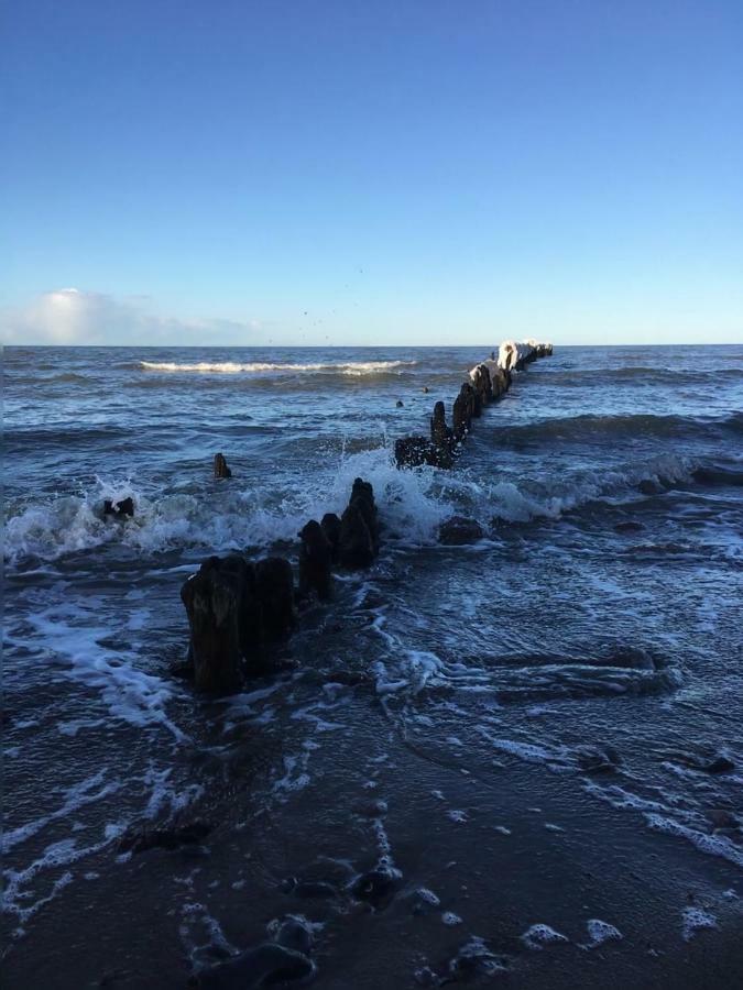 Fewo Am Strand Glowe Buitenkant foto